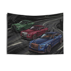 Rolls-Royce Luxury Trio Spectre Dawn Cullinan Bespoke Car Wall Art Tapestry