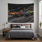 Baja Off-Road Racing Legends Trophy Truck Raptor Desert Car Wall Art Tapestry